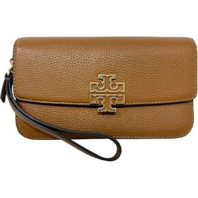 Tory Burch Women's Britten Chain Wallet with Wristlet (Moose)