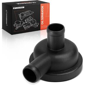 A-Premium Engine Crankcase Vent Valve Oil Separator Compatible with Audi 200 Quattro 1991, S4 1992-1994, S6 1995, 2.2L
