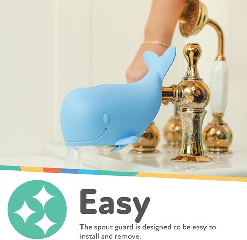 Nuby Bathtub Safety Spout Guard, Dolphin in Kuwait