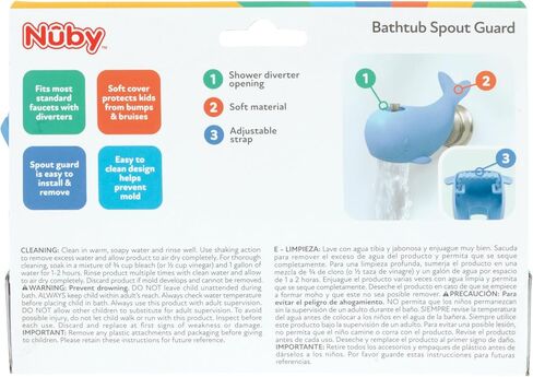 Nuby Bathtub Safety Spout Guard, Dolphin in Kuwait
