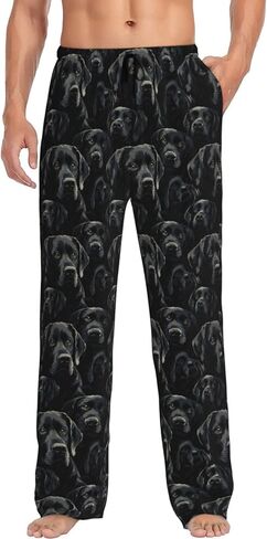 Mens Pajama Pants Men's Sleepwear Bottoms Lounge Pjs Pants with Pockets, S M L XL XXL in Kuwait