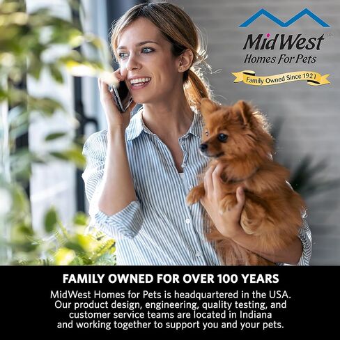 MidWest Homes for Pets Wire Mesh Pet Safety Gate, 44 Inches Tall & Expands 29-50 Inches Wide, Large in Saudi Arabia
