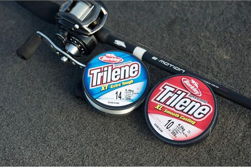 Berkley Trilene® XT®, Low-Vis Green, 6lb | 2.7kg, 1000yd | 914m Monofilament Fishing Line, Suitable for Saltwater and Freshwater Environments in Saudi Arabia
