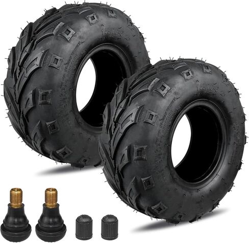 145/70-6 Mini Bike Tires, 145x70x6 Tubeless ATV Go Kart Tires Replacement for Coleman CC100X CT100U Baja Doodle Bug DB30 Motovox RT100 (1pcs) in Saudi Arabia