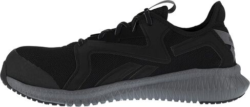 Reebok Work Men RB4064 Flexagon 3.0 Safety Athletic Work Composite Toe حذاء أسود ورمادي ، 6.5 in Saudi Arabia