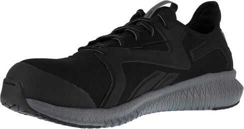 Reebok Work Men RB4064 Flexagon 3.0 Safety Athletic Work Composite Toe حذاء أسود ورمادي ، 6.5 in Saudi Arabia