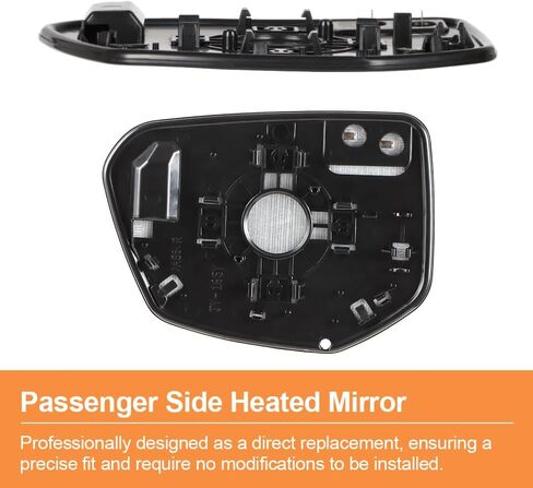 Senzeal Passenger Side Heated Mirror Glass Replacement for Honda Civic 2016-2021 Honda Envix 2018-2022 Honda Crider 2019-2022 76203-TEX-G01 (Right Side) in Saudi Arabia