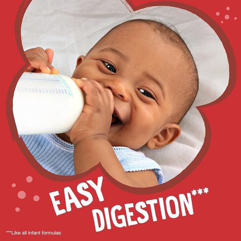Earth's Best Organic Baby Formula for Babies 0-12 Months, Powdered Dairy Infant Formula with Iron, Omega-3 DHA, and Omega-6 ARA, 21 oz Formula Container in Saudi Arabia