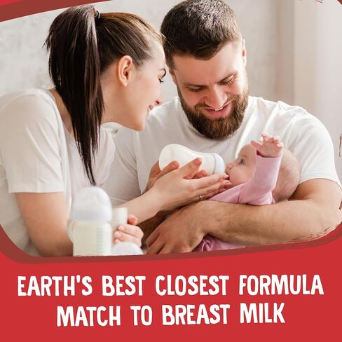 Earth's Best Organic Baby Formula for Babies 0-12 Months, Powdered Dairy Infant Formula with Iron, Omega-3 DHA, and Omega-6 ARA, 21 oz Formula Container in Saudi Arabia