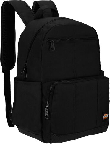 حقيبة ظهر Dickies Journeyman ذات سعة كبيرة جدًا وشعار كلاسيكي وحقيبة ظهر كاجوال مقاومة للماء للسفر تناسب أجهزة الكمبيوتر المحمول مقاس 15.6 بوصة (بطة بنية) in Kuwait