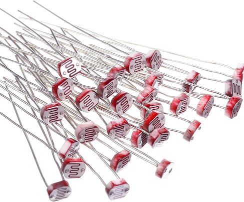 eBoot 30 Pieces Photoresistor Photo Light Sensitive Resistor Light Dependent Resistor 5 mm GM5539 5539 in Saudi Arabia