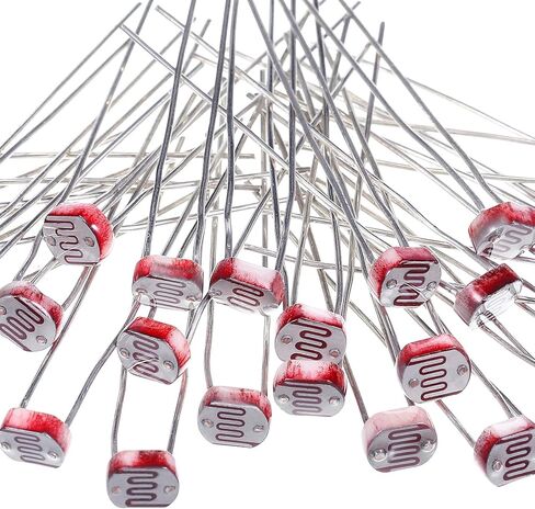 eBoot 30 Pieces Photoresistor Photo Light Sensitive Resistor Light Dependent Resistor 5 mm GM5539 5539 in Saudi Arabia