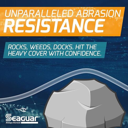 Seaguar Gold Label 100% Fluorocarbon Fishing Line, 50lb Break Strength, 50yds, Clear - 50GL50 in Saudi Arabia