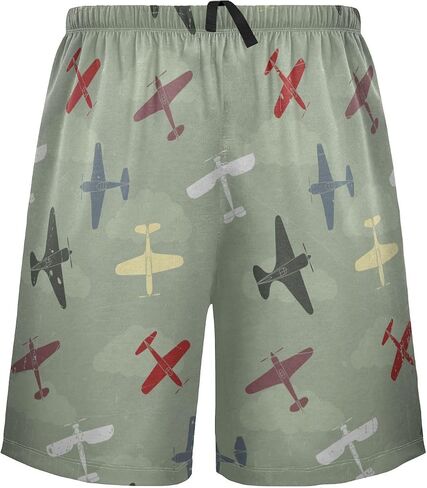 شورتات Pajama للرجال Ollabaky PJS Bottoms Sleep Shorts Lounge Wear Pajama Bants مع جيب in Saudi Arabia