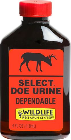 Wildlife Research 410 Select Doe Urine Whitetail Deer Attractor (1-Fluid Ounce), Amber in Saudi Arabia
