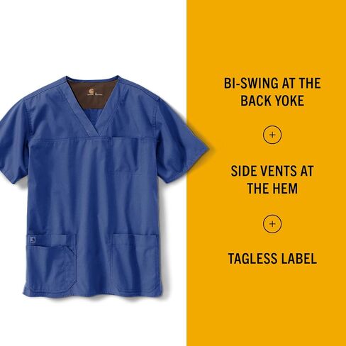 Carhartt Men's Ripstop Multi-Pocket Scrub Top in Saudi Arabia