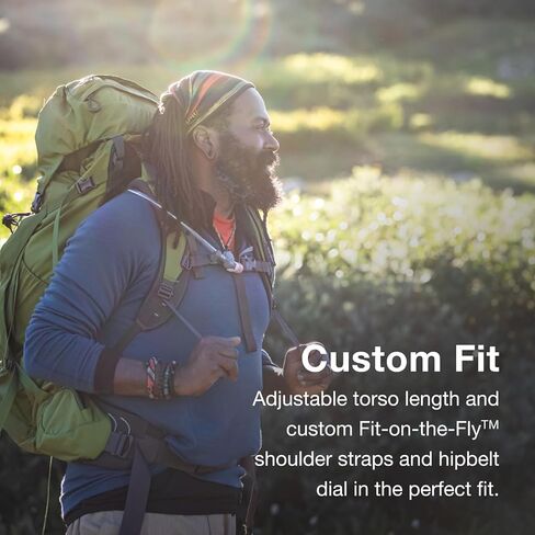 Osprey Europe Men's Ather 65 Hiking Pack, حقيبة ظهر in Kuwait
