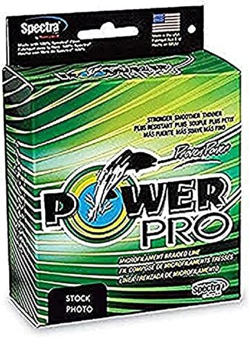Power Pro 21100150500E Braided Spectra Fiber Fishing Line, 15 lb/500 yd, Moss Green in Saudi Arabia