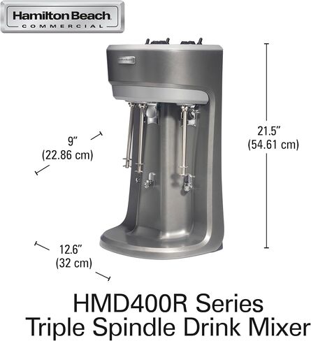 Hamilton Beach HMD400 120V Triple Spindle Commercial Drink Mixer in Kuwait