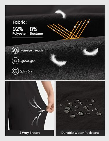 سراويل Gymbrave Women النسائية الكابري مع 6 جيوب سريعة الجافة جافة خفيفة الوزن البضائع المشي لمسافات طويلة كابريس في الهواء الطلق السفر غير الرسمي in Kuwait