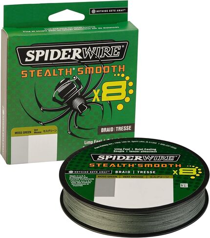 SpiderWire Stealth® Superline, Blue Camo, 10lb | 4.5kg, 200yd | 182m Braided Fishing Line, Suitable for Saltwater and Freshwater Environments in Saudi Arabia