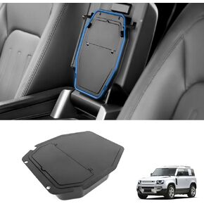 Hidden Organizer Compatible with 2020-2025 Land Rover Defender Center Console Box Armrest Storage Tray Interior Accessories