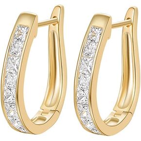 Sterling Silver Post Filigree Hoop Earrings Oval Filigree Earrings for Women Hypoallergenic Lightweight Click Top Dangle Earrings Jewelry Gifts