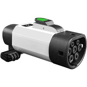 NACS to TYPE2 Adapter Electric Vehicle Charging Adapter with Combination Lock Compatible with NACS Destination Charger, Mobile Connector, Wall Connector