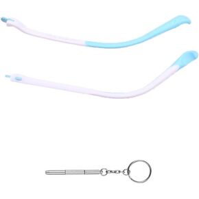 Children's Glasses Replacement Arms 1 Pair Eyeglass Legs Silicone Eyewear Temple Repair Kit