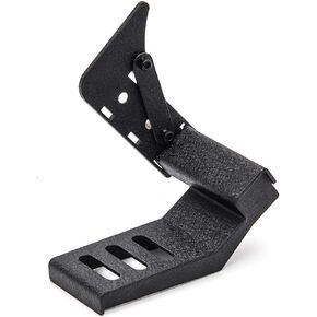 Dead Pedal Left Side Foot Rest Kick Panel Fit for Jeep Wrangler JL JLU & Gladiator JT 2018-2023 (Adjustable, Wrinkled Black)