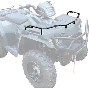 ECOTRIC Front Rack Extender Compatible with 2014-2025 Polaris Sportsman Ranger 450 X2 6x6 570 INTL Scrambler XP 1000 ETX Replacement for 2879716 Front Tough Steel Rack Extender Storage Accessories