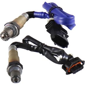 2Pcs Oxygen Sensor Upstream and Downstream 234-4528 234-4529 O2 Sensor Compatible with Chevrolet Cruze 11-14 & for Sonic 12-20 & for Trax 12-20 1.4L