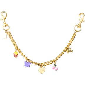 Bag Purse Charms Chain for Handbags Women's Pants Wallet Gold Link Bag Chain Keychain Y2K Accessories