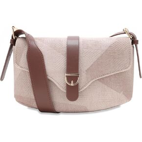 Prettyzys Shoulder Bag for Women Trendy Purse Hobo Tote Handbag Small Clutch Purse Vegan Leather With Adjustable Strap.