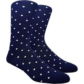 Men's Polka Dots Dress Crew Fashion Casual Socks