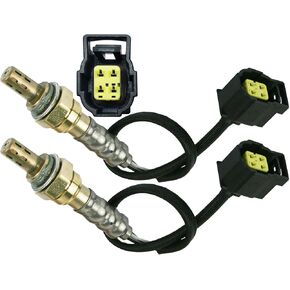 1 Pair Front and Rear Oxygen Sensor Replacement for Dodge Avenger Challenger Charger Durango Journey Grand Caravan Upper and Lower O2 sensor 2pcs 234-4545