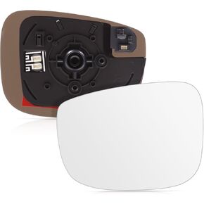 Right Passenger Side Power Heated Mirror Glass with Backing Plate Compatible with Honda Odyssey 2018-2023 Replacement Exterior Side Rear View Mirror Glass assembly 76203-THR-A11