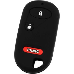 KeyGuardz Keyless Entry Remote Car Key Fob Outer Shell Cover Rubber Case for Honda NHVWB1U521, NHVWB1U523