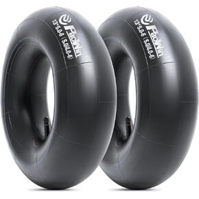 2 PCS الخدمة الثقيلة 13x5.00-6 (5.00/4.00-6) الأنابيب الداخلية مع TR13 الجذعية المستقيمة متوافقة مع عوامل العجلات ، والرسام ، والشاحنات اليدوية ، وأكثر من 13x5.0-6 5.0-6 ، 4.0-6 5.00-6 ، 4.00-6 أنابيب الإطارات البديلة أكثر