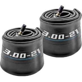 2Pcs Heavy Duty Dirt Bike Inner Tube Set for 80/100-21,2.75/3.00-21,90/90-21,90/100-21,90/80-21 Tube -TR4