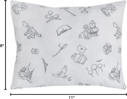 Warner Brothers Harry Potter Magical Moments Grey and White Keepsake Pillow in Saudi Arabia