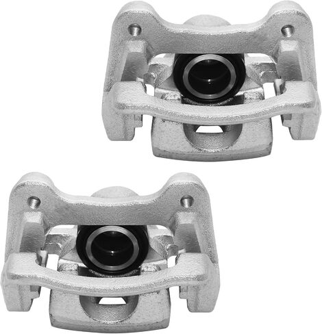 Rear Brake Caliper with bracket compatible with 2008-2013 Nissan Rogue, 2014-2015 Nissan Rogue Select L4 2.5L, Rear Driver and Passenger Side, set of 2, 19-B3437 19-B3436 in Saudi Arabia