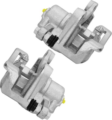 Rear Brake Caliper with bracket compatible with 2008-2013 Nissan Rogue, 2014-2015 Nissan Rogue Select L4 2.5L, Rear Driver and Passenger Side, set of 2, 19-B3437 19-B3436 in Saudi Arabia