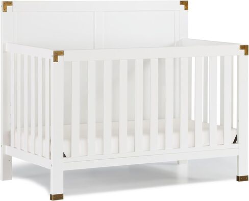 Baby Relax Miles 2-in-1 Convertible Crib, Graphite Blue in Kuwait