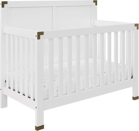 Baby Relax Miles 2-in-1 Convertible Crib, Graphite Blue in Kuwait