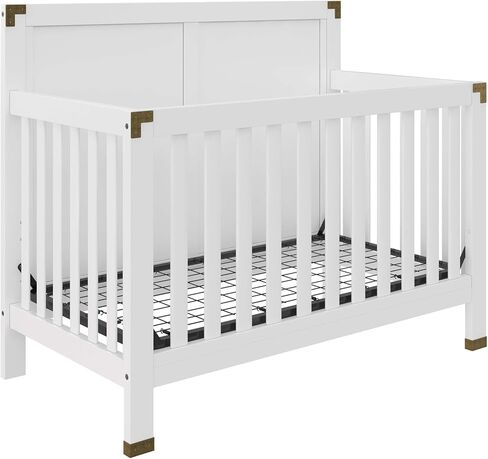 Baby Relax Miles 2-in-1 Convertible Crib, Graphite Blue in Kuwait