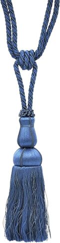 10-inch Single Tassel Tieback | BT-6008-42 Hot Pink in Kuwait