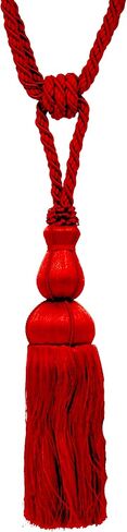 10-inch Single Tassel Tieback | BT-6008-42 Hot Pink in Kuwait