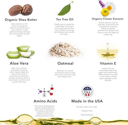 Bundle: Cradle Cap Shampoo 8 oz and Bubble Bath 8 oz in Kuwait