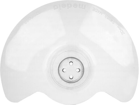 Medela Contact Nipple Shield, 20mm Small, Nippleshield for Breastfeeding with Latch Difficulties or Flat or Inverted Nipples, Made Without BPA in Saudi Arabia